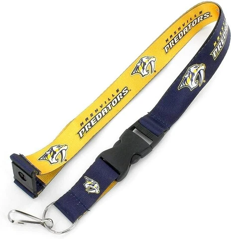 Nashville Predators Two Tone Lanyard Keychains Cover