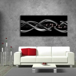 Glass Picture Toughened Wall Art Unique Decor Abstract on the Black Any Size - Picture 1 of 4