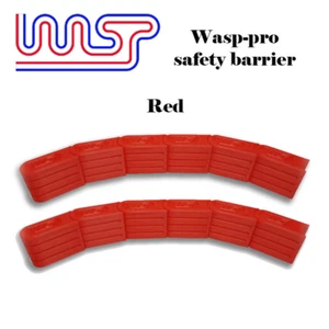 Slot Car Track Scenery Red Barriers x 12 1:32 Scale NEW Wasp - Picture 1 of 4
