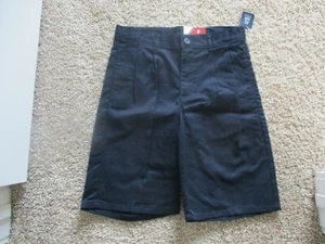 BNWT Izod Big boys formal/school uniform pleated shorts, Size 12, cotton blend - Picture 1 of 14