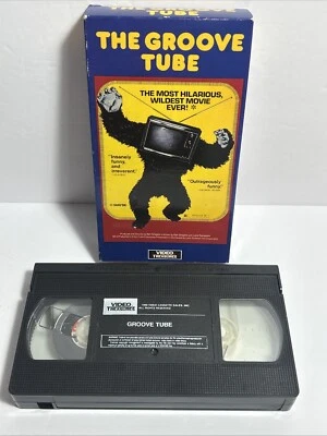 The Groove Tube VHS Movie VTG 1989 Tape Comedy Chevy Chase Curtis Mayfield RARE - Image 1 of 4