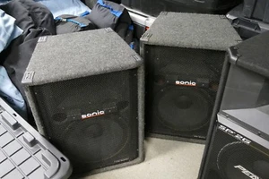 Pair of Sonic T15 Speakers - Picture 1 of 5
