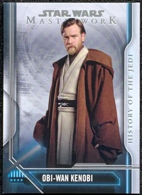 Star Wars Masterwork 2018 History Of The Jedi Chase Card HJ-5 Obi-Wan Kenobi - Image 1 of 2