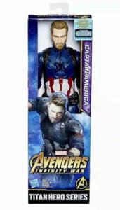 CAPTAIN AMERICA Action Figure Marvel Infinity War Titan Avengers 12” - Picture 1 of 3