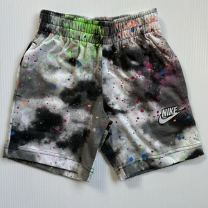 Nike Paint Splatter Boys Short Size 4-XS - Picture 1 of 5