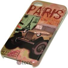 Cover Case For IPHONE 4s E 4 Paris Story