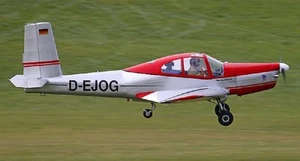 Orličan L-40 Meta Sokol Touring Aircraft Mahogany Wood Model Small New - Picture 1 of 1