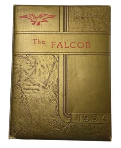 1954 Los Fresnos High School Yearbook Annual Los Fresnos Texas TX - The Falcon - Picture 1 of 24