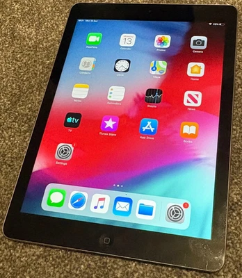Apple iPad Air 1st Gen. 16GB - Space Grey *SEE DESCRIPTION* - Image 1 of 3