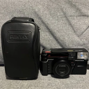 Pentax Zoom 70-S AF Zoom Macro Vintage Compact 35mm Film Camera With Case - Picture 1 of 5