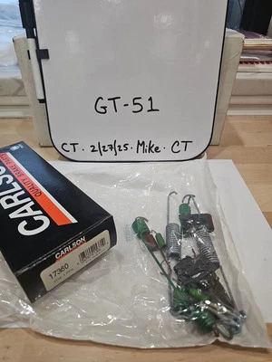 Carlson 17360 鼓制动器硬件套件 适用于 99-05 Grand Vitara 跟踪器 Vitara — 第 1/3 张图片