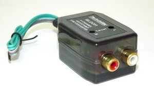 2 Channel Adjustable RCA Line Convertor Low to High Impedance Amplifier Adaptor - Picture 1 of 2