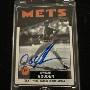 Doc Gooden Signed 1986 Topps Once Upon A Time Autograph Auto Ny Mets IP - Picture 1 of 2