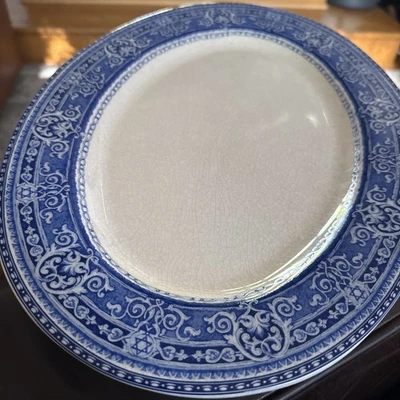 Williams Sonoma Star of David Dinner Platter Hanukkah Holiday New - Image 1 of 4