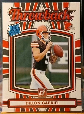 Dillon Gabriel Browns NUEVO Y RARO 2025 Panini Donruss Clasificado Novato Bronce SP #15  Foto 1 de 2