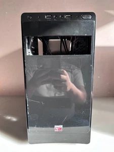 AMD FX Mini Tower Empty PC Case Only. - Picture 1 of 11