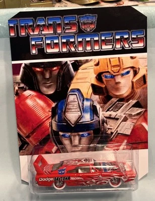"Custom Made" Hot Wheels Final Run Dodge Daytona Transformers Real Riders - Image 1 of 4