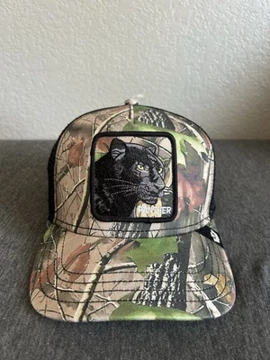 Goorin Bros Camouflage Panther Trucker Hat OSFM Adjustable Ships Free NWT - Image 1 of 4