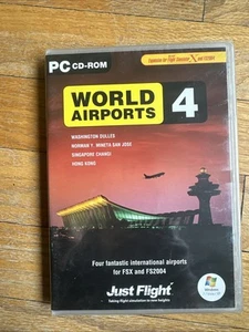 Just Flight World Airports 4 (Microsoft Flight Simulator X Expansion) PC CD-Rom - Picture 1 of 7