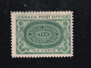 CANADA # E1a-E1b FVF/VF-MLH 10 quilates ENTREGAS ESPECIALES TONOS GATO VALOR $350 - Imagen 1 de 2