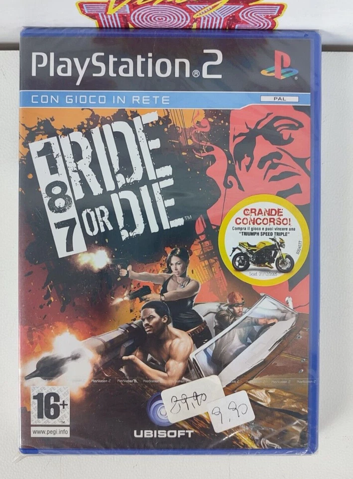 187 Ride or Die Sony Ps2 completo Usato PAL ITA