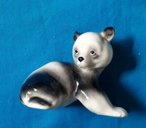 PANDA CUB FIGURINE-POSSIBLY LOMONOSOV - Picture 1 of 6