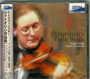 CD EXTON DSD(SEALED)VADIM TCHIJIK S.FUNAKOSHI STRAVINSKY VIOLON WORKS(JAPAN) - Imagen 1 de 2