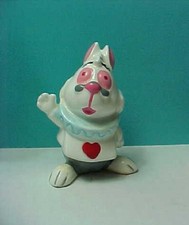 Disney Alice in Wonderland Rabbit ceramic figurine