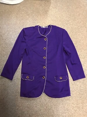 Women’s Vintage Jacket, Size 16, Made In USA, Excellent Condition, Nice! - Image 1 of 4