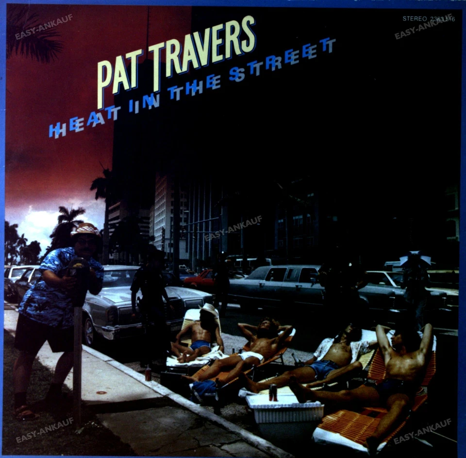 Pat Travers Band - Heat In The Street LP (VG/VG) .* - Image 1 of 1