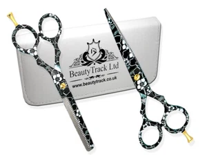 Barber Hair Cutting Thinning Shears Professional Salon Hairdressing Scissors Set - Picture 1 of 5