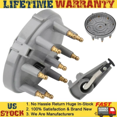 Distributor Cap and Rotor Kit 1984-1997 For Ford F-250 F-150 F-350 302 351W 460 - Image 1 of 4