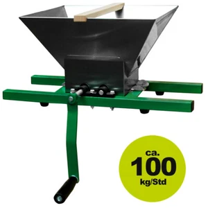 OM 7 Obstmühle mit Handkurbel,Apfel Obst Maische Mühle Häcksler Schreddder Muser - Bild 1 von 6