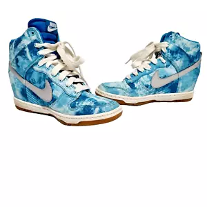 Nike Dunk Sky Hi Women Size 6 US Clearwater 543258-402 3.5 UK Hidden Wedge - Bild 1 von 24