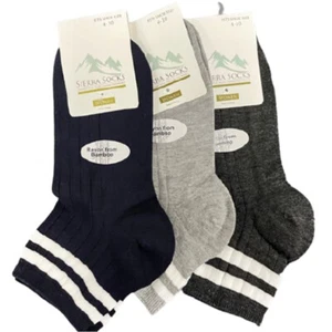 Sierra Socks Women's Bamboo Ankle Hi Performance Luxurious Socks - Picture 1 of 69