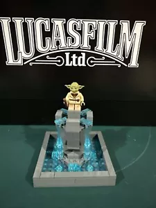 Star Wars Lucasfilm 2023 Employee Gift LEGO Yoda Fountain Please Read - Picture 1 of 4