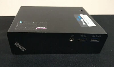 Lenovo Thinkpad Basic USB USB 3.0 Dock DL3700-ESS SD20H13052 NO PSU - Image 1 of 4
