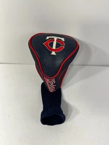 Cubierta de cabeza de club de golf de béisbol Twins Minnesota X madera de calle como nueva - Imagen 1 de 3