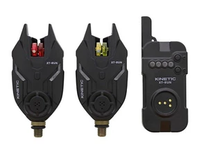 Kinetic XT-Run Bite Alarm Set 2+1 2er Funkbissanzeigerset Bissanzeiger Set - Bild 1 von 2