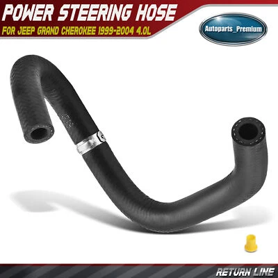 Power Steering Return Line Hose Assembly for Jeep Grand Cherokee 1999-2004 4.0L - Image 1 of 4