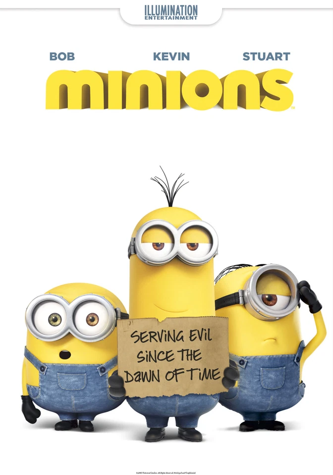 MINIONS *2015* / NEW Region 1 DVD - Image 1 of 1