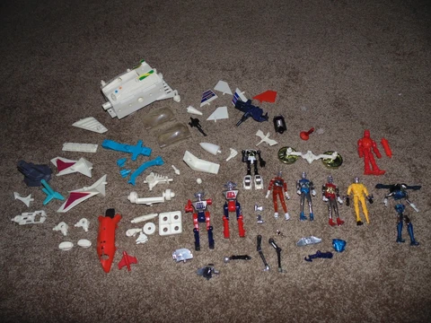 Mego Micronauts Figure and Parts Lot 1977 Cover