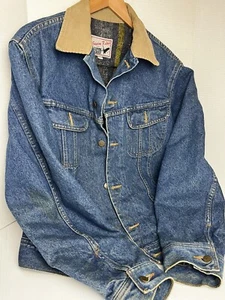 Storm Rider By Canyon Creek Blanket Lined Denim Jacket Vintage 40 T/G - Bild 1 von 9