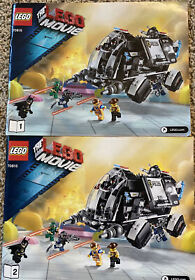 LEGO Movie 70815  Instructions Manuals Only Books 1 & 2 *NO PARTS*