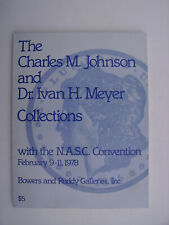 Bowers & Ruddy Galleries- The Johnson & Meyer Collections Auction Catalog-1978