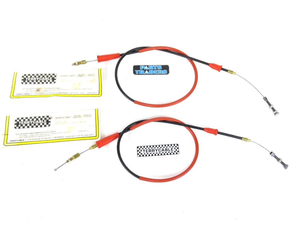 Juego de cables de acelerador de empuje/tirón Terrycable Honda XR600R 1985-1987 Foto 1 de 1