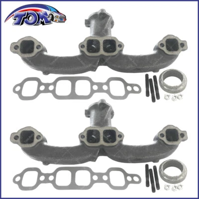LEFT & RIGHT Exhaust Manifold Kit Fits Chevy Gmc Van Pickup 674-501 - Image 1 of 4