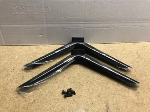 ONN 43" 100012584 LD3960-SJ30-01 Black Stand / Feet w Screws (Fits other brands) - Picture 1 of 1