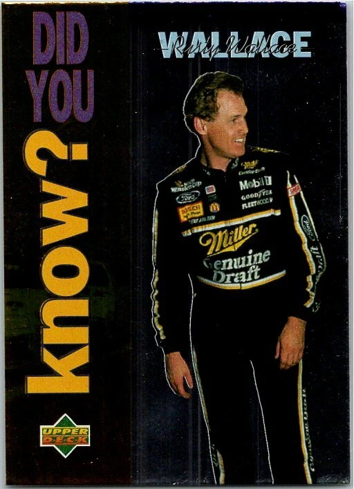 1995 Upper Deck Racing - Pick / Choose Your Cards - Image 1 of 1