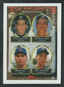  CHIPPER JONES 1993 TOPPS ROOKIE PROSPECTS #529 MINT - Bild 1 von 1
